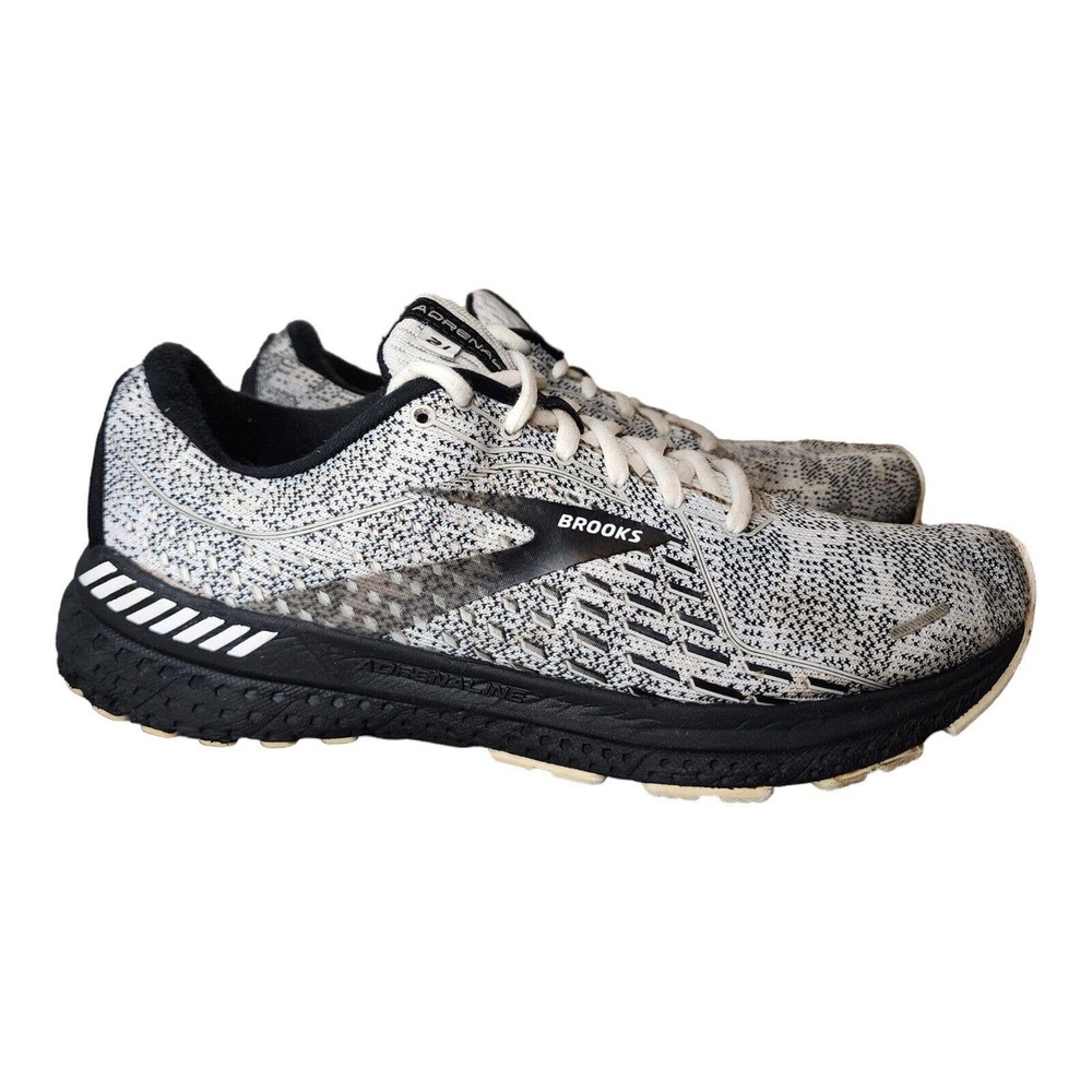 Brooks Adrenaline 21 Shoes Athletic Running Gym Sneakers Oreo Women's 11